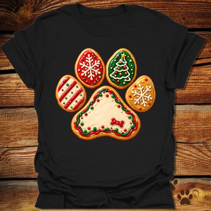Christmas Cookie Paw T-Shirt