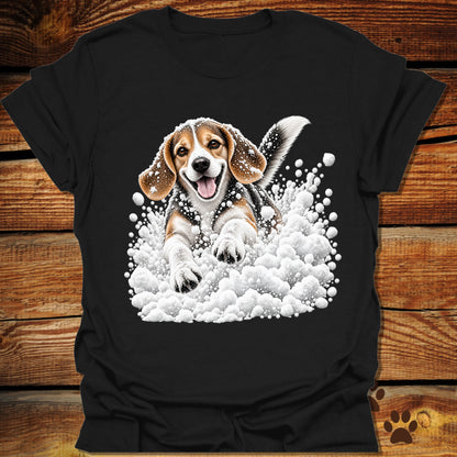 Beagle Snow Frolic T-Shirt