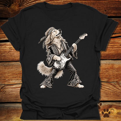 Golden Retriever Rock Star T-Shirt
