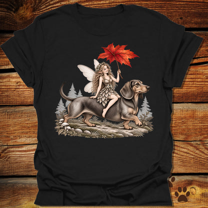 Dachshund Whimsical Fairy T-Shirt