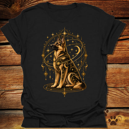 Mystic German Shepherd Celestial T-Shirt