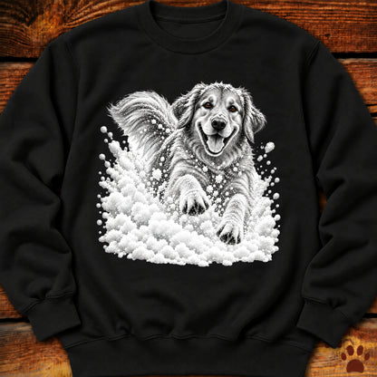 Golden Retriever Snow Day Sweatshirt