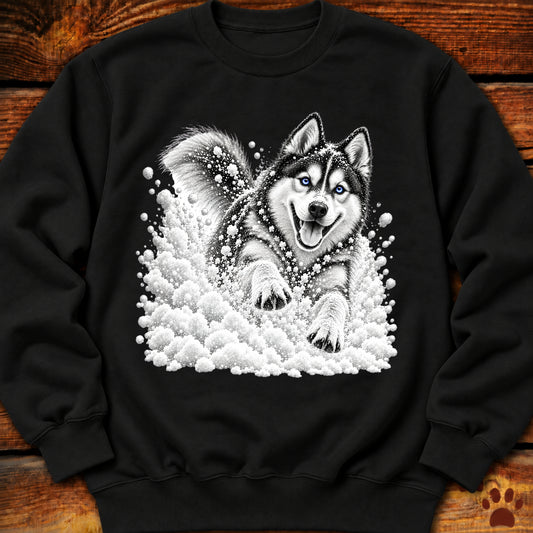 Husky Snow Day Sweatshirt