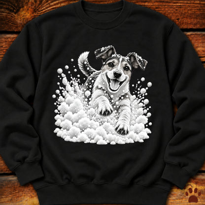 Jack Russell Terrier Snow Day Sweatshirt