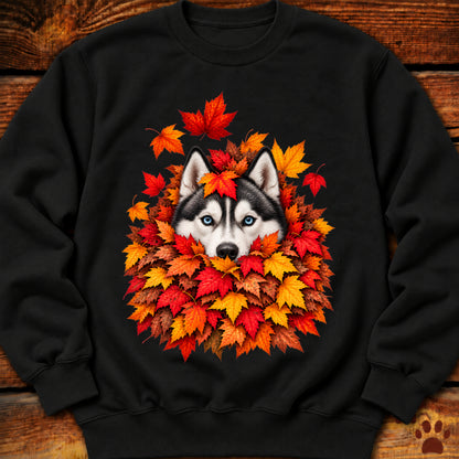 Husky Leaf Pile Crewneck