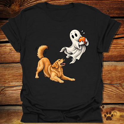 Not Your Ball Ghost Golden Retriever T-Shirt