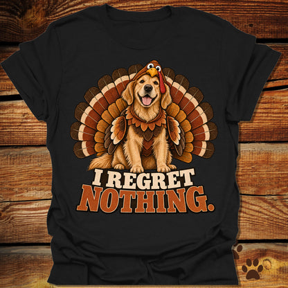 Golden Retriever I Regret Nothing T-Shirt