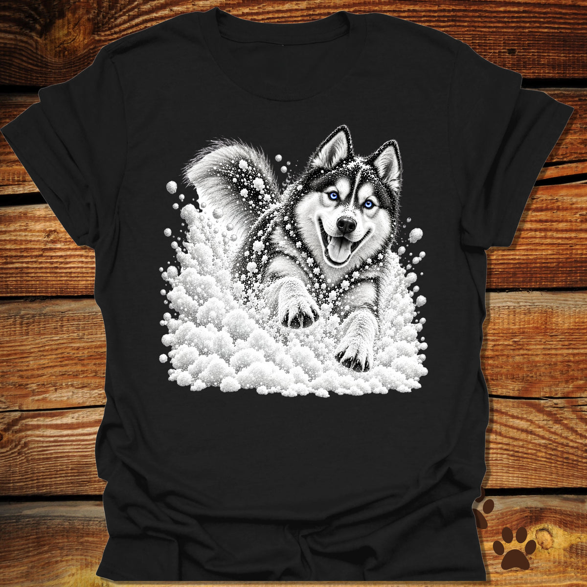 Husky Snow Day T-Shirt