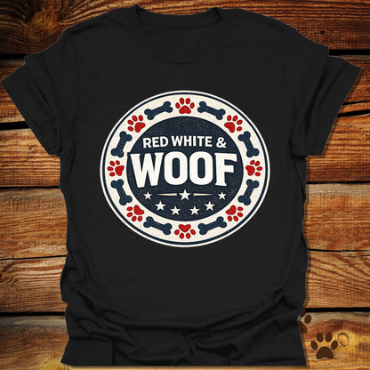 Red White and Woof T-Shirt