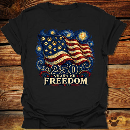 Starry Night 250 Years T-Shirt