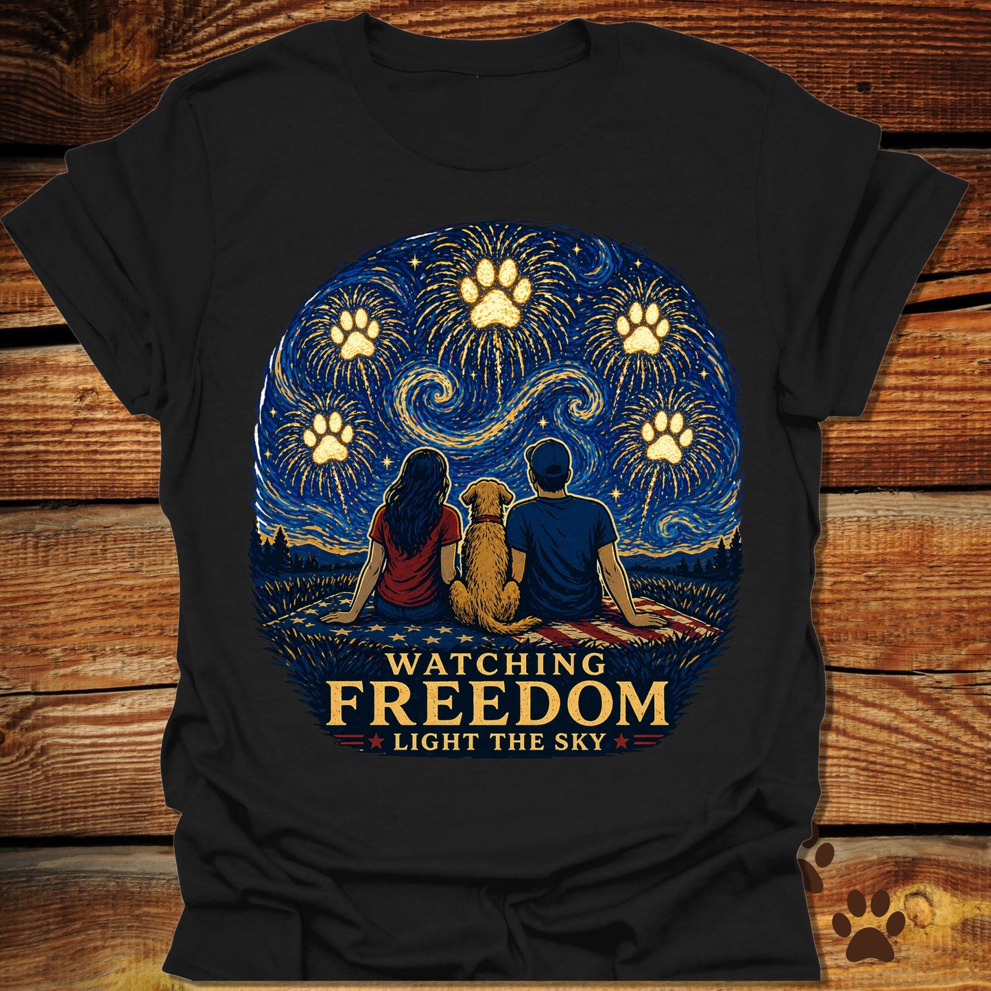 Freedom Lights The Sky T-Shirt