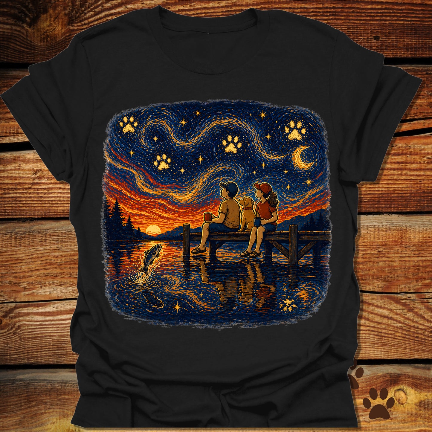 Serenity By The Lake T-Shirt
