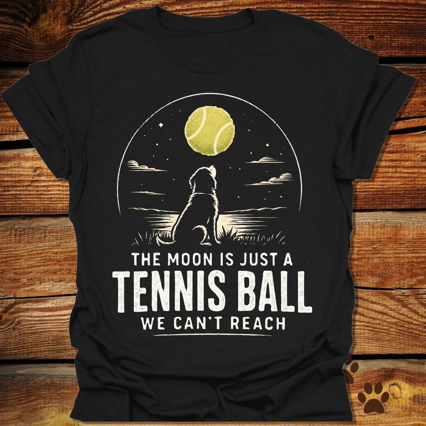 Moon Is A Tennis Ball T-Shirt