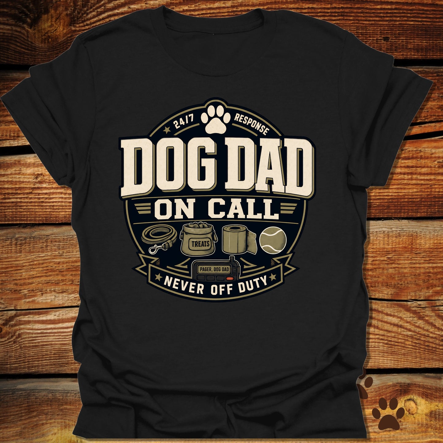 Dog Dad on Call T-Shirt