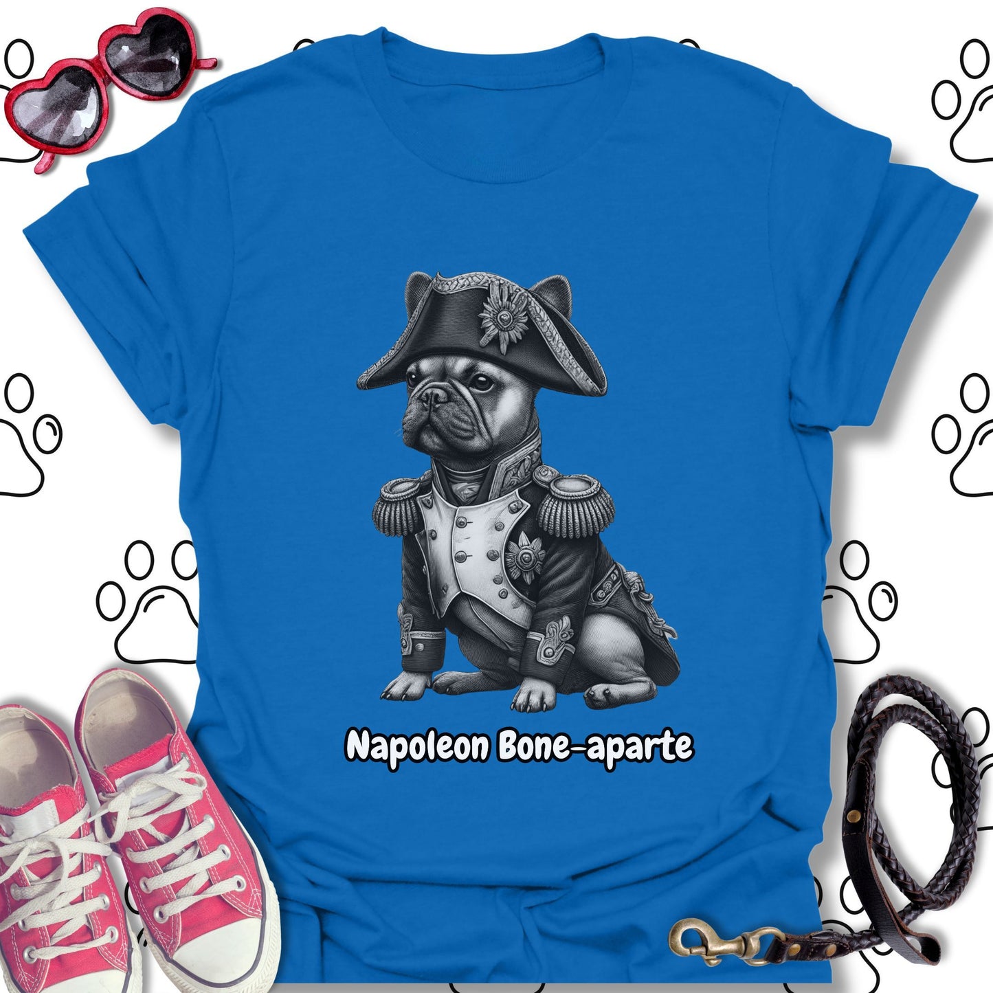 Napoleon Bone-aparte French Bulldog T-Shirt