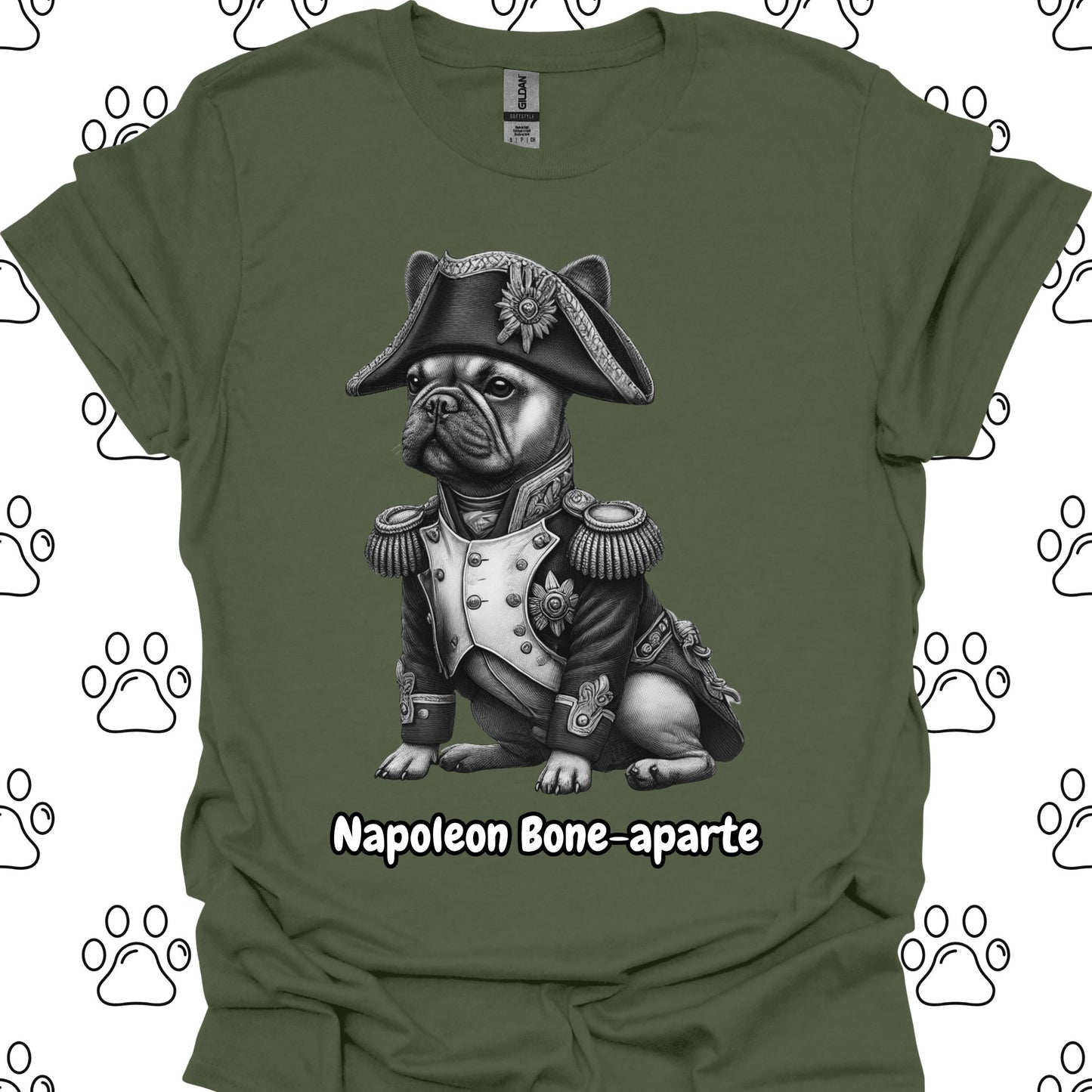 Napoleon Bone-aparte French Bulldog T-Shirt