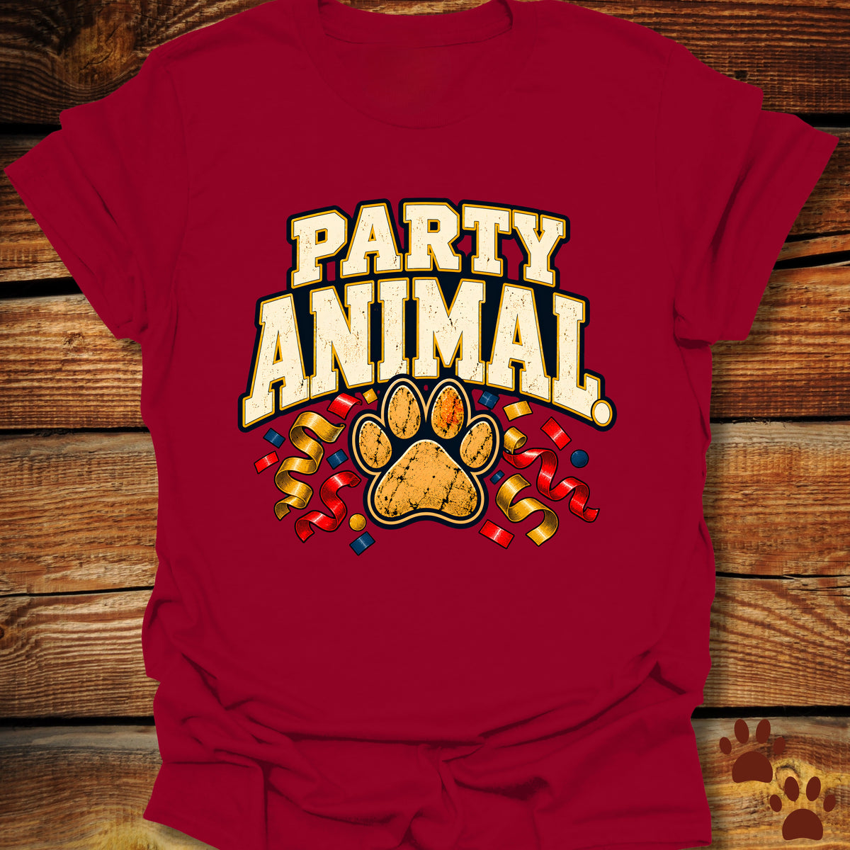 Party Animal Paw T-Shirt