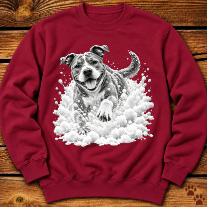 Pitbull Snow Day Sweatshirt