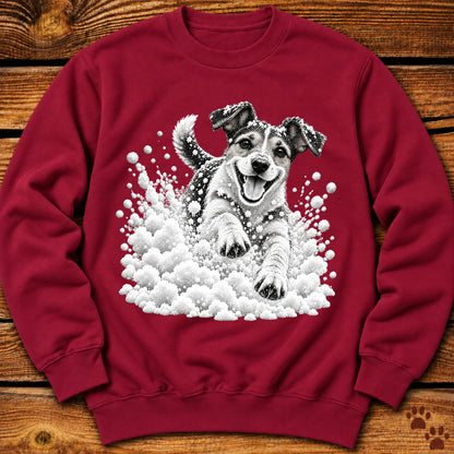 Jack Russell Terrier Snow Day Sweatshirt