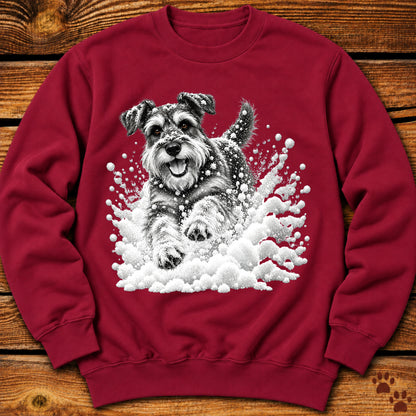 Schnauzer Snow Day Sweatshirt
