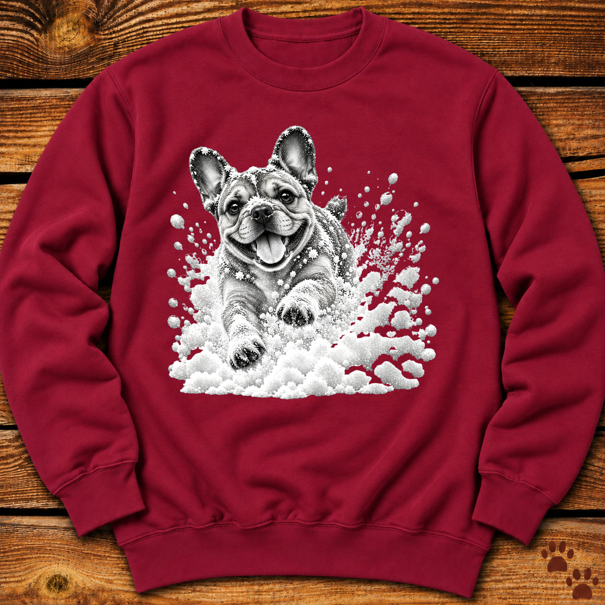 French Bulldog (Frenchie) Snow Day Sweatshirt
