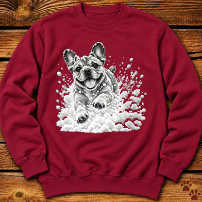 French Bulldog (Frenchie) Snow Day Sweatshirt