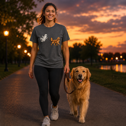 Ghost Walking the Golden T-Shirt