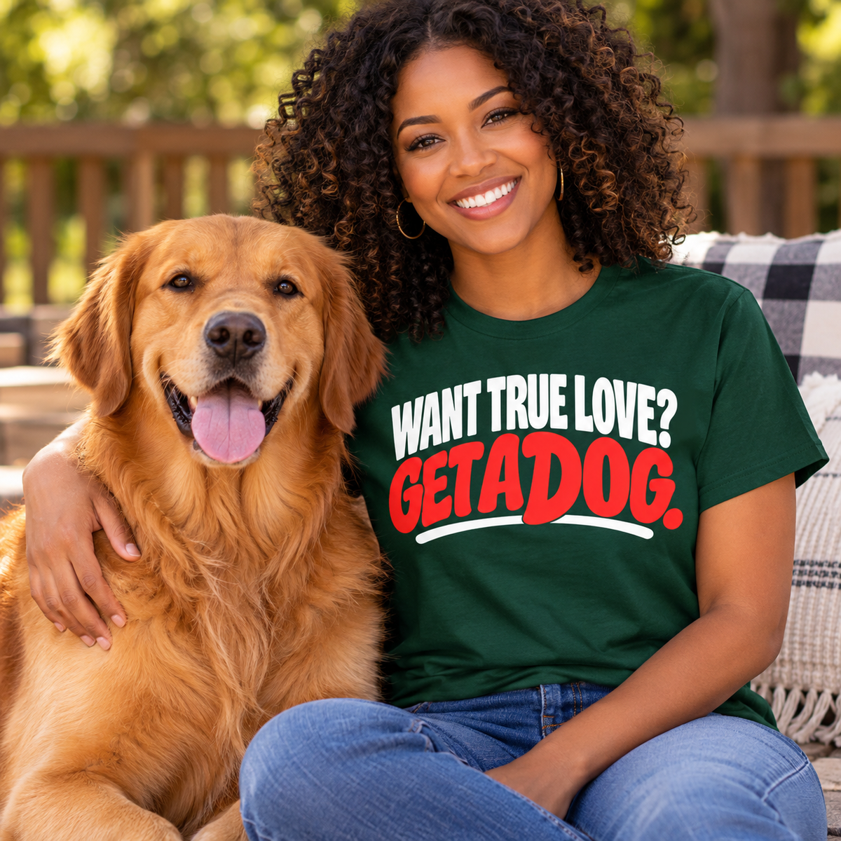 Want True Love? Get A Dog T-Shirt