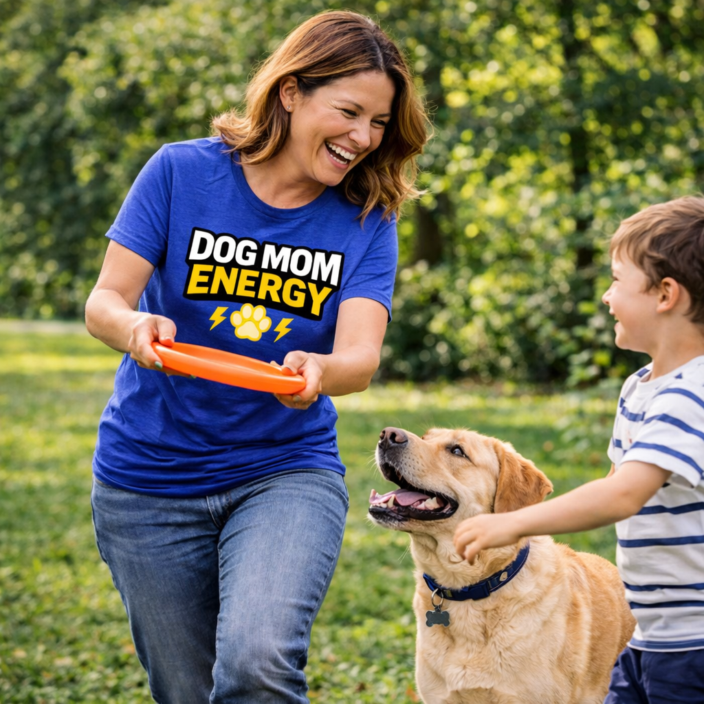 Dog Mom Energy T-Shirt