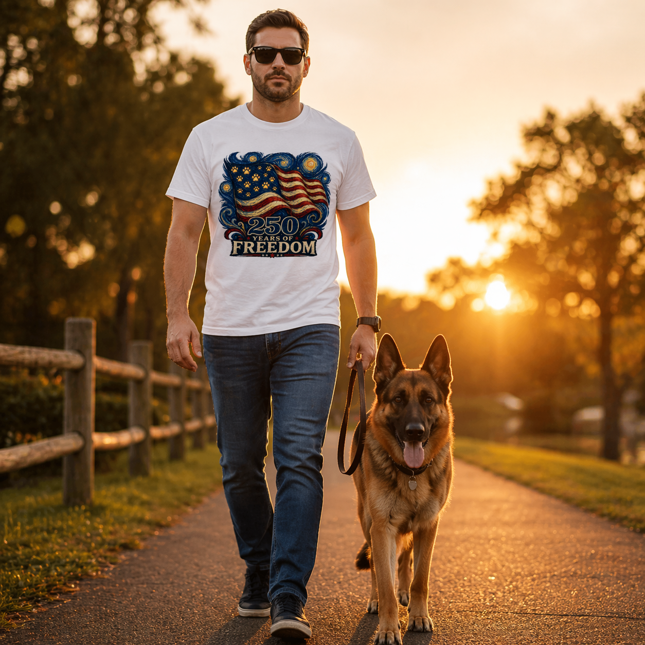Starry Night 250 Years T-Shirt