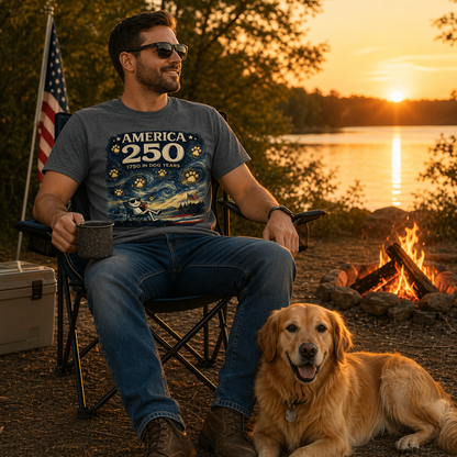 Starry Night America 250 T-Shirt
