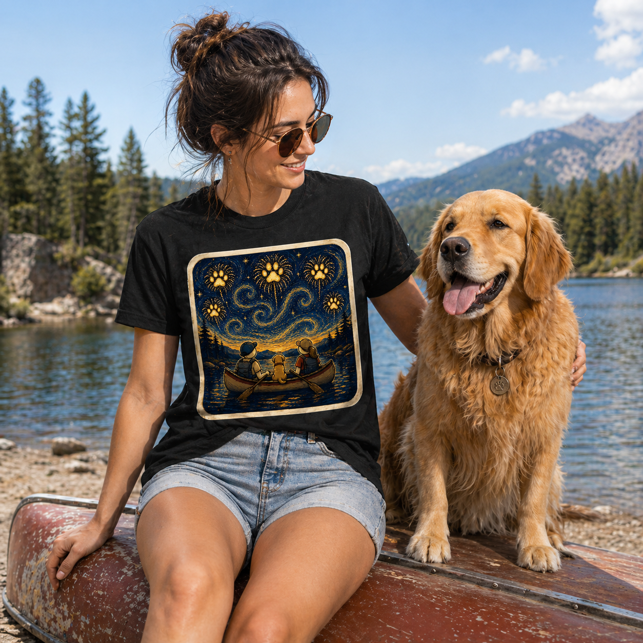 Paws Under The Stars T-Shirt