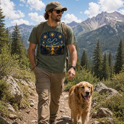 Starry Night Campfire T-Shirt