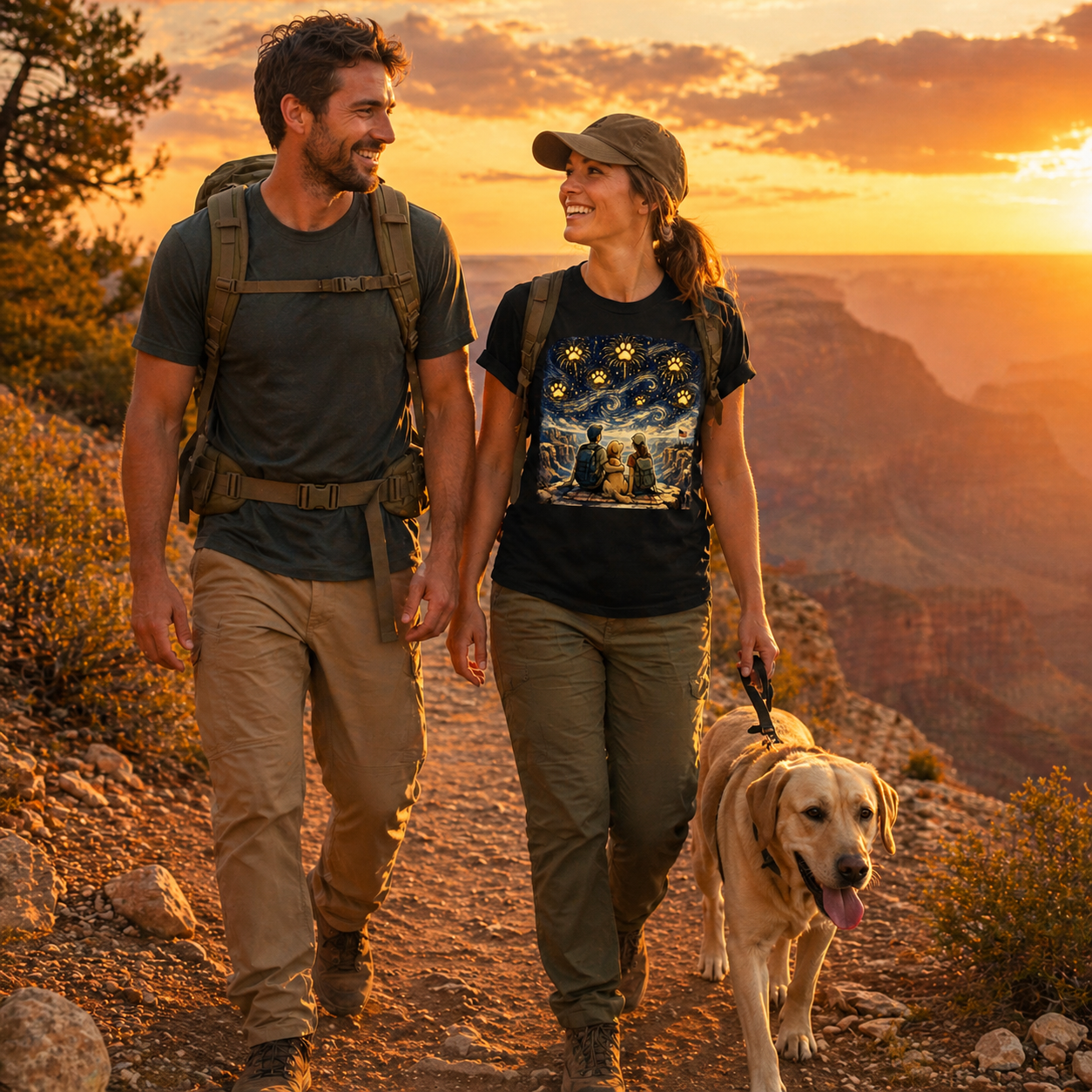 Paws Above the Canyon T-Shirt