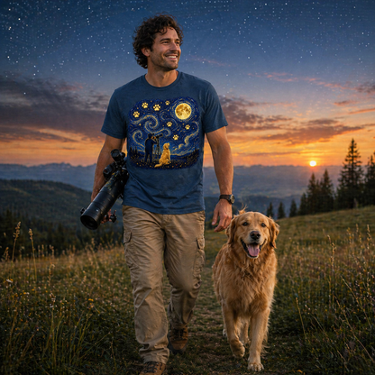 Starry Night Stargazing T-Shirt
