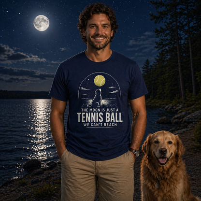 Moon Is A Tennis Ball T-Shirt