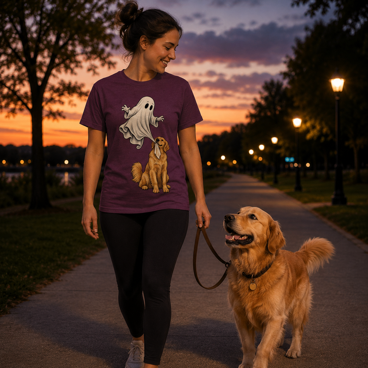 Dropped This Ghost Golden Retriever T-Shirt