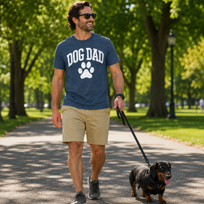 Dog Dad Paw T-Shirt
