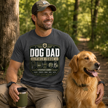 Dog Dad Field Issue T-Shirt