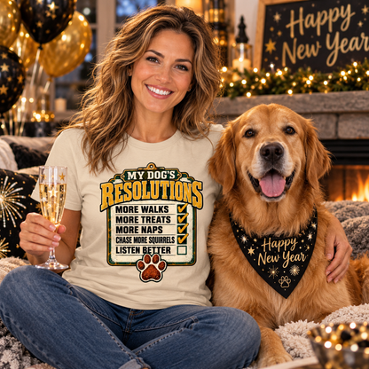 My Dog's Resolutions T-Shirt