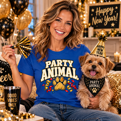 Party Animal Paw T-Shirt