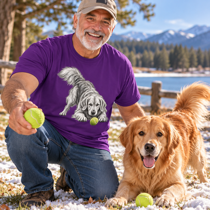 Golden Retriever Tennis Ball T-Shirt