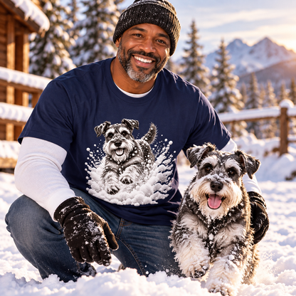 Schnauzer Snow Day T-Shirt