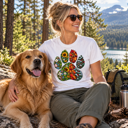 Four Seasons Botanical Paw T-Shirt