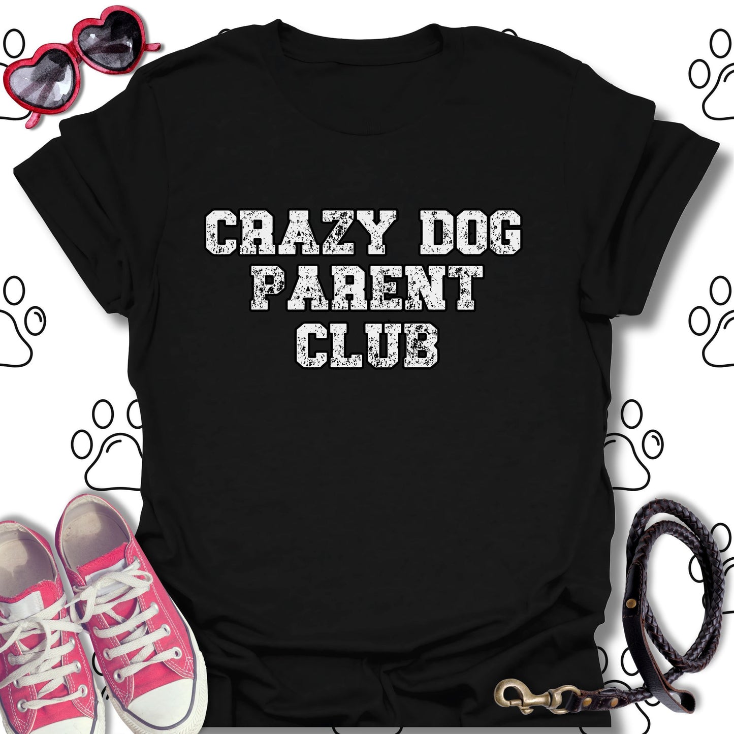 Crazy Dog Parent Club T-Shirt
