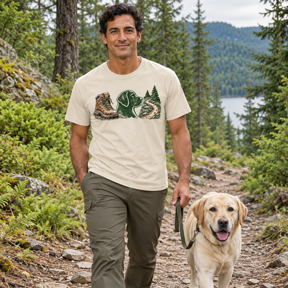Labrador Retriever Hiking Buddy T-Shirt
