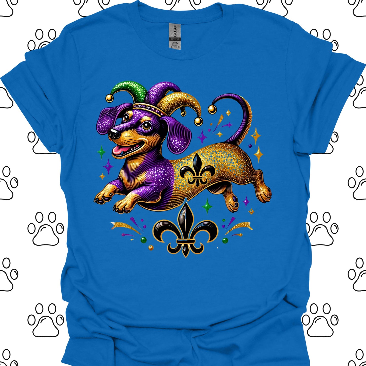 Dachshund Mardi Gras T-Shirt