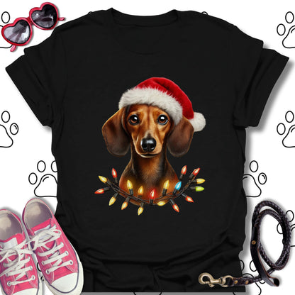 Dachshund Christmas Lights Shirt