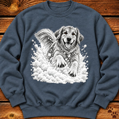 Golden Retriever Snow Day Sweatshirt