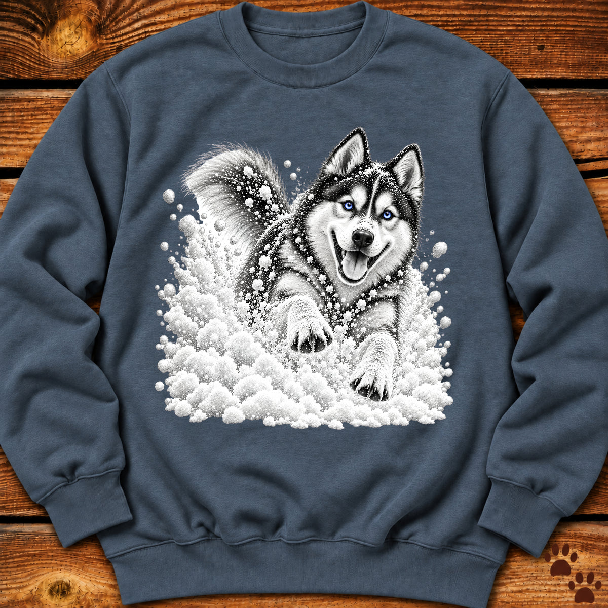 Husky Snow Day Sweatshirt